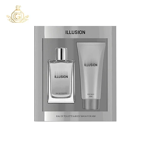 ILLUSION EDT 100ml Spray / B.wash 100ml