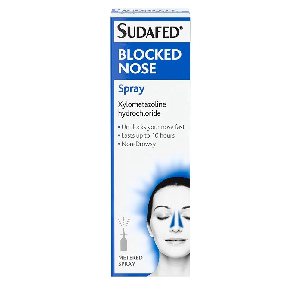 BLOCKED NOSE Non Drowsy – SINUSE EASE – 15ml NASAL SPRAYS – SUDAFED